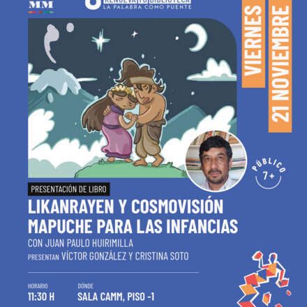 PRESENTACIÓN DE LIBRO LIKANRAYEN:con JP Huirimilla