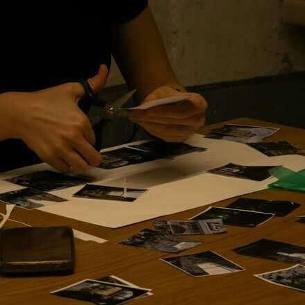 El futuro de Santiago a través del collage junto a Benjamín Maldonado 