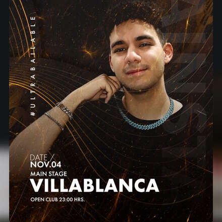 SÁBADO 04/11 / CLUB ONE NIGHTLIFE / DOS PISTAS DE BAILE / PISTA PRINCIPAL DJ VILLABLANCA / AZOTEA ELECTRÓNICA NICO DE LA FUENTE B-DAY + FRIENDS / LISTA DCTO / HOMBRES + 23 / MUJERES + 21 