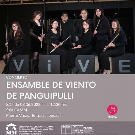 Concierto - ENSAMBLE DE VIENTO DE PANGUIPULLI 