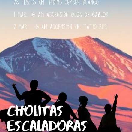 Cholitas Escaladoras en San Pedro de Atacama 
