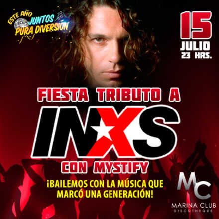 Fiesta Tributo a INXS con MYSTIFY