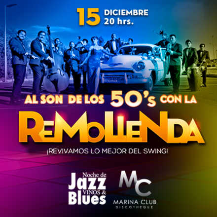 9° Noche de Jazz vinos & blues con La Remolienda 