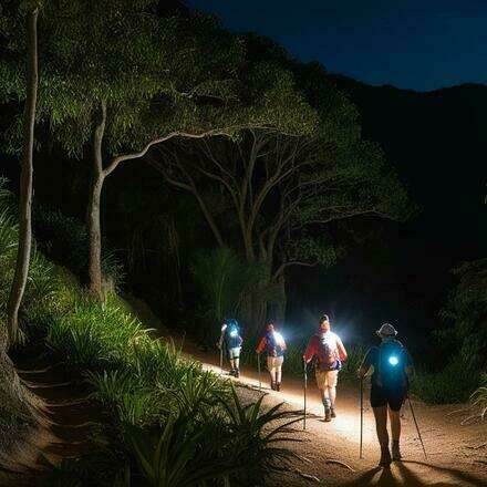 Trekking Nocturno al Cayumanque - Nueva Ruta Ascenso 