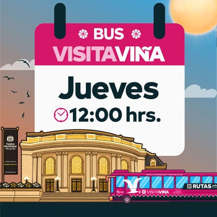     Bus Visita Viña Jueves 17/06 12:00pm