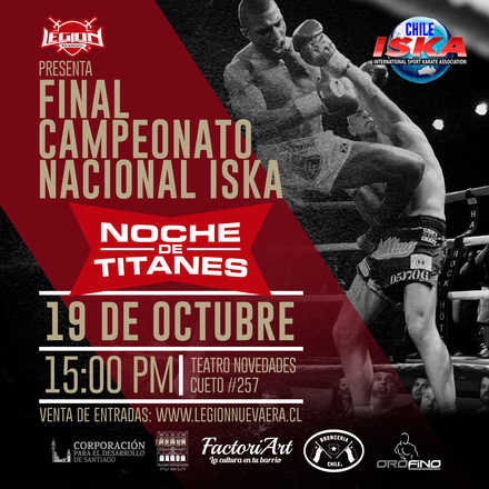 Final Campeonato Nacional KickBoxing ISKA 2019