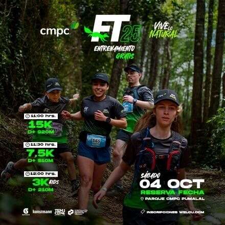 Entrenamiento CMPC Frontera Trail 