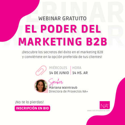 Webinar "El Poder del Marketing B2B"