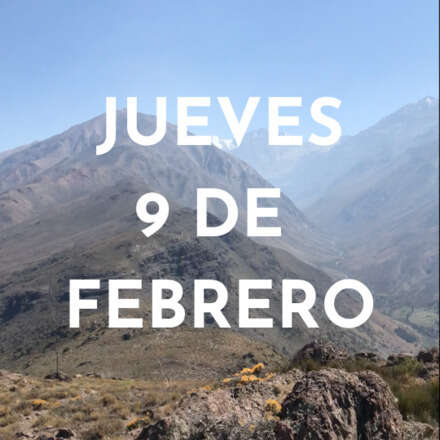 Trekking Cerro del Medio 09-02