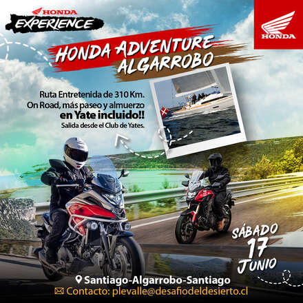 Honda Aventure Algarrobo con Navegación