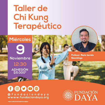 Taller de Chi Kung Terapéutico 9 noviembre 2022