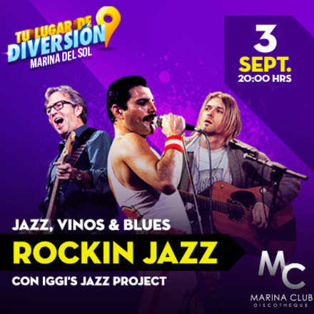 6ª Noche Jazz Vinos & Blues - Rockin´ Jazz con  Iggi´s  Jazz Proyect