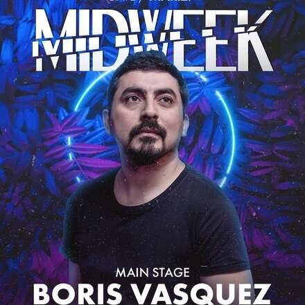 MIÉRCOLES MIDWEEK 27-03 / CLUB ONE / ROOFTOP / BORIS VASQUEZ / CODIGOS INGRESO Y DESCUENTO / + 19