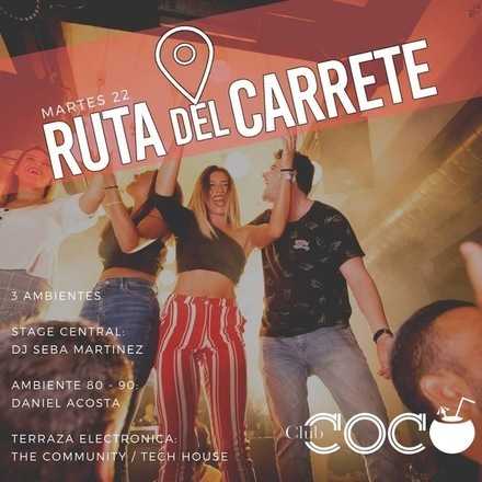 Ruta del carrete club coco