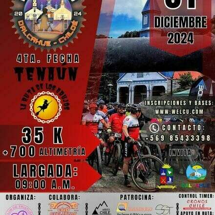 LIGA MOUNTAIN BIKE DALCAHUE CHILOÉ 2024, TENAÚN