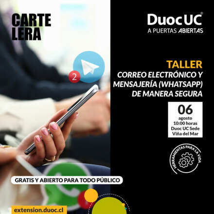 Domina tu correo electrónico y WhatsApp de manera segura