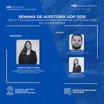 Semana de la Auditoría UDP 2025: Día 4 - Forvis Mazars - EY