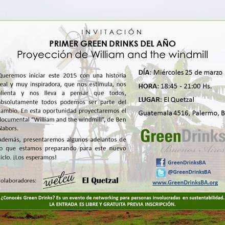 Green Drinks Buenos Aires / Proyección inspiradora