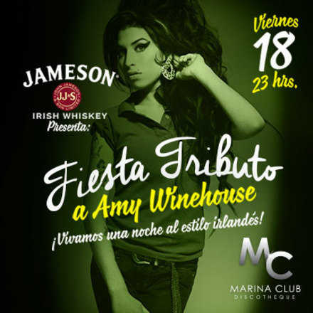 Fiesta Tributo a Amy Winehouse con Jameson