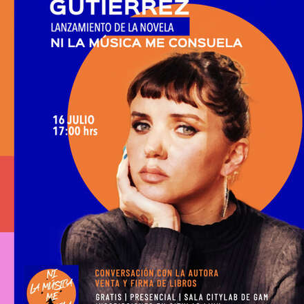 Lanzamiento novela de Camila Gutiérrez