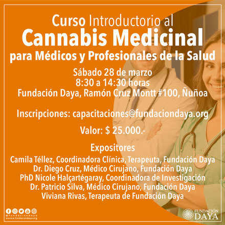 Curso Introductorio al Cannabis Medicinal para Médicos y Profesionales de la Salud, marzo 2020