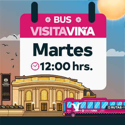  Bus Visita Viña Martes 23/06 12:00pm