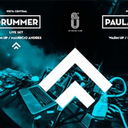  UP Socialclub presenta: Dj Drummer + Paula Wapsas