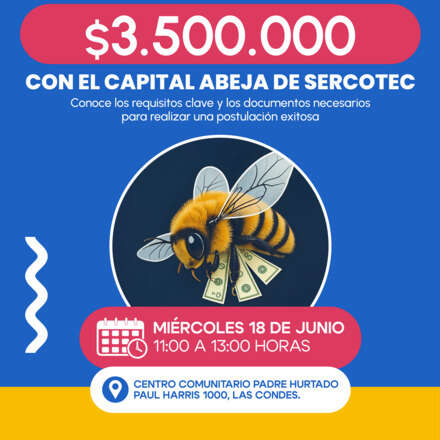 II Versión Fondo para Mujeres Emprendedoras: Obtén hasta $3.500.000 con el Capital Abeja de Sercotec