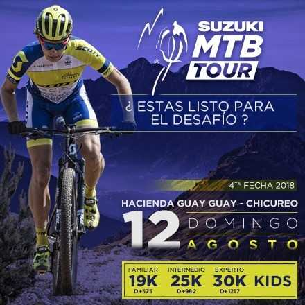 Suzuki MTB Tour 4ª Fecha 12 de Agosto, Hacienda Guay Guay, Chicureo, Colina