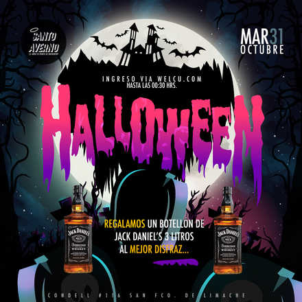 Santo Averno / Fiesta Halloween 2017