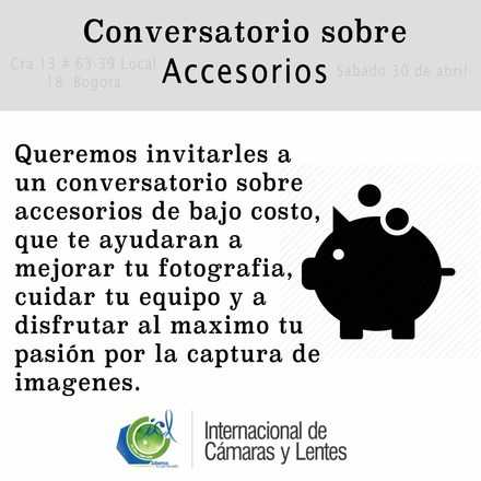 Conversatorio sobre accesorios