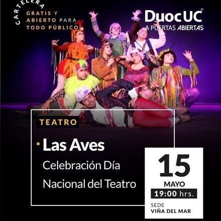 Obra de Teatro Las Aves - Celebración Día Nacional del Teatro