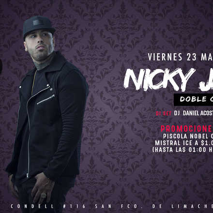 Nicky Jam / Viernes 23 Marzo