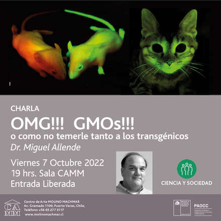 Charla CIENCIA & SOCIEDAD OMG!!! GMOs!!!