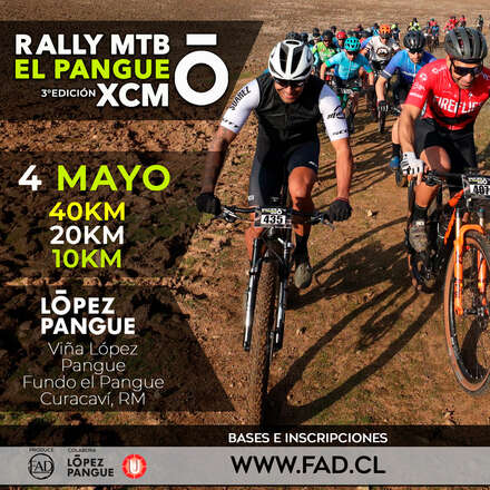 Rally MTB El Pangue 4 mayo 2025 