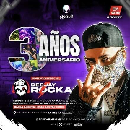 3º Aniversario la señal! Dj ROCKA !!