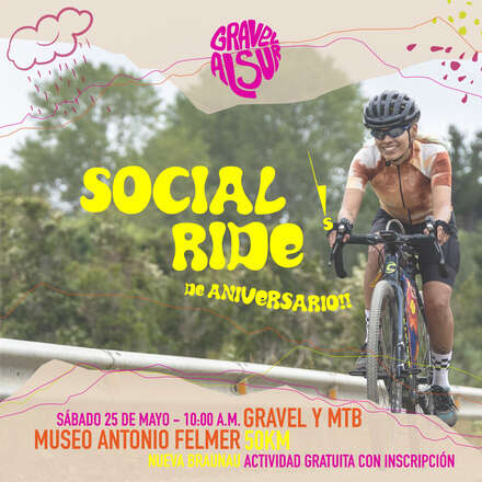 SOCIAL RIDE DE ANIVERSARIO