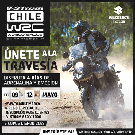 Suzuki V-Strom Chile al WRC