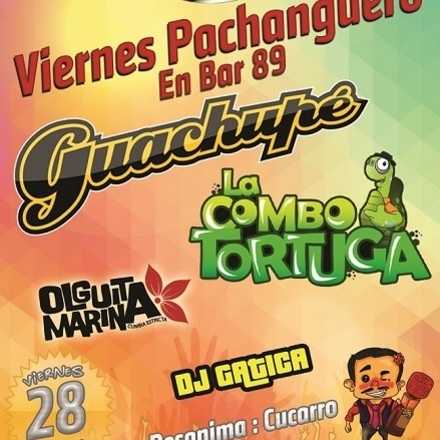 Guachupé + La Combo Tortuga + Olguita Marina en Viernes Pachanguero en Bar 89