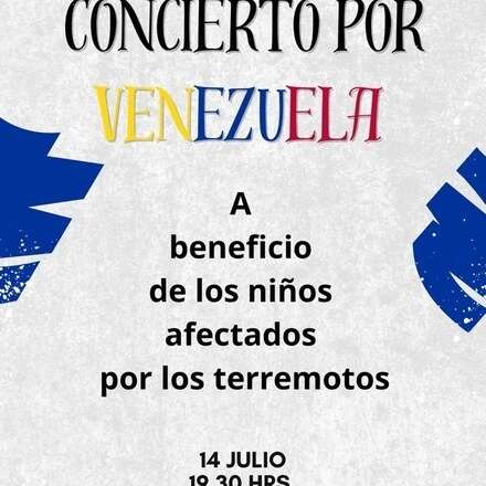 Concierto por los niños de Venezuela 