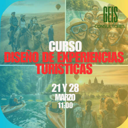 Curso de Diseño de Experiencias Turísticas 