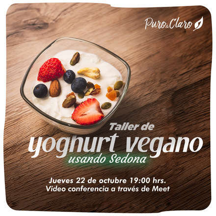 Taller de yoghurt y helado vegano