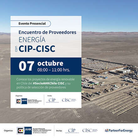 Encuentro de Proveedores de energía con Copenhagen Infrastructure Partners (CIP-CISC)
