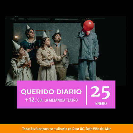 Ciclo Teatral - Obra: "Querido Diario"