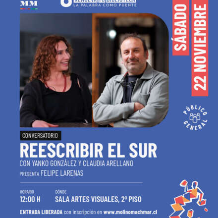 CONVERSATORIO REESCRIBIR EL SUR_con Yanko González y Claudia Arellano