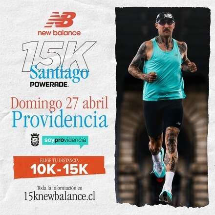 New Balance 15 K Santiago 2025