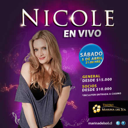 Nicole en Vivo