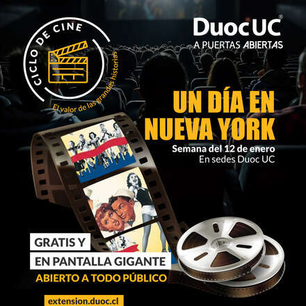 CICLO DE CINE UN DÍA EN NUEVA YORK Viña del Mar