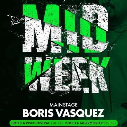 MIDWEEK 07-08 / ROOFTOP - DJ BORIS VASQUEZ EXTENDED SET / ACCESO FREE /