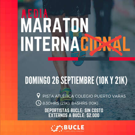 Half Maratón Interna